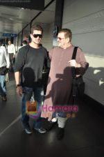 Neil Mukesh leave for IIFA Colombo in Mumbai Airport on 2nd June 2010 (12).JPG